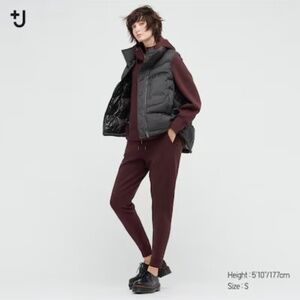 UNIQLO +J Dry Sweatpants (Wine) - Size XS